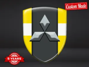Mitsubishi Custom Auto Badges Modern Durable Max Pro Style
